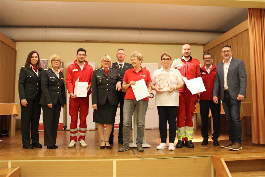 Fest des Dankes für alle Rot Kreuzler in Markt St. Martin