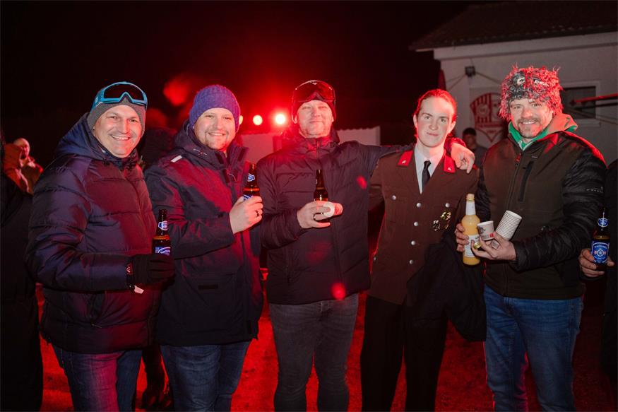 Après Ski in Trausdorf ohne Schnee und Piste
