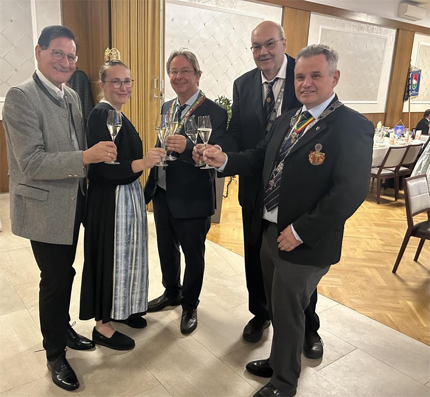 Legatsfest des Weinritterordes Mattersburg-Forchtenstein in Marz