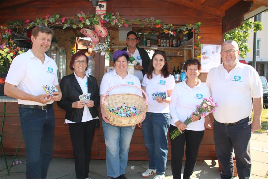 Bürgermeister Johann Heisz, Stadträtin Gerlinde Heger, Vizebürgermeisterin Christina Köppel, Gemeinderat Ladislaus Horvath, Stadträtin Eva Maria Kneisz, Franziska Renner und Gemeinderat Herbert Ohr freuten sich über den Zuspruch für die Aktion.