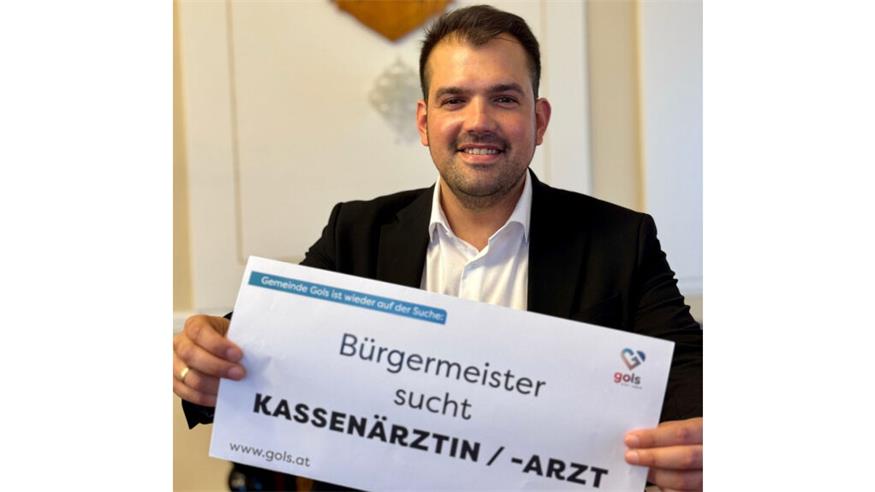 Bürgermeister Kilian Brandstätter ist wieder auf der Suche nach einer Allgemeinmedizinerin oder einem Allgemeinmediziner.