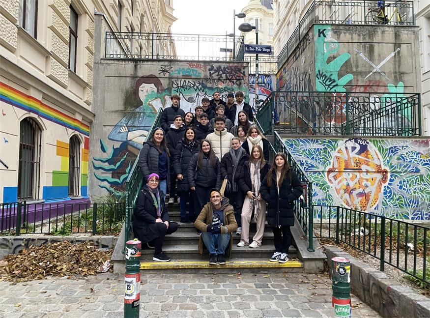 Bundeshauptstadt erkundet. Die 3BK der Handelsakademie Oberpullendorf war zwei Tage in Wien unterwegs. 