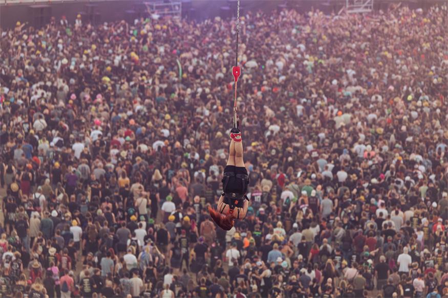Bungeejumpen am Nova Rock: Was sich am Nova Rock abseits der Stages so tut, interessierte die BVZ-Leserschaft im Juni am allermeisten.