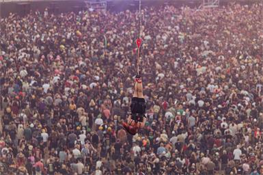 Bungeejumpen am Nova Rock: Was sich am Nova Rock abseits der Stages so tut, interessierte die BVZ-Leserschaft im Juni am allermeisten.