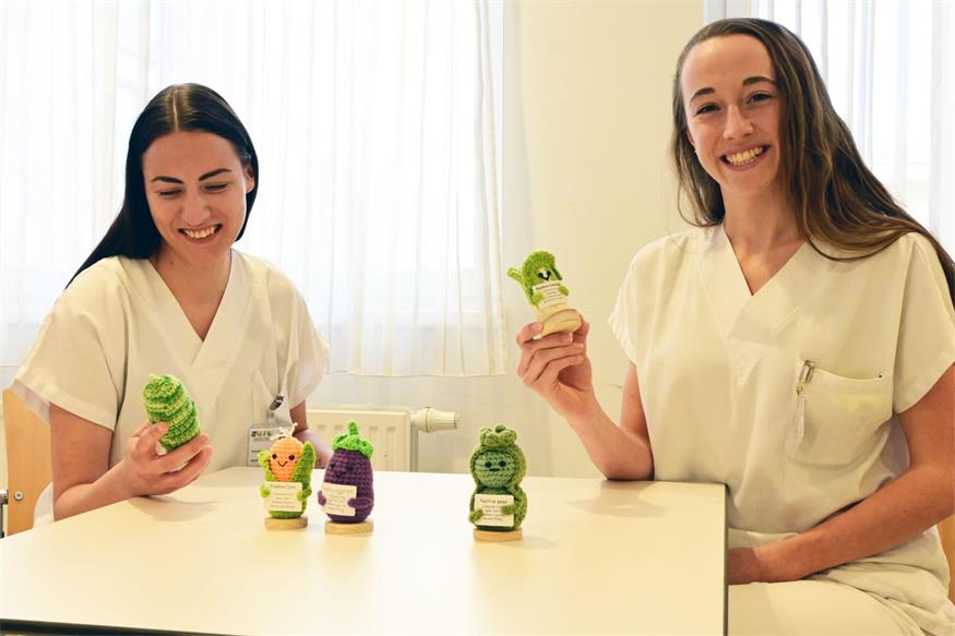 Carmen Reichardt und Irene Laschober raten im Gespräch über intuitives Essverhalten zum bewussten Wahrnehmen von Essen und Essverhalten.