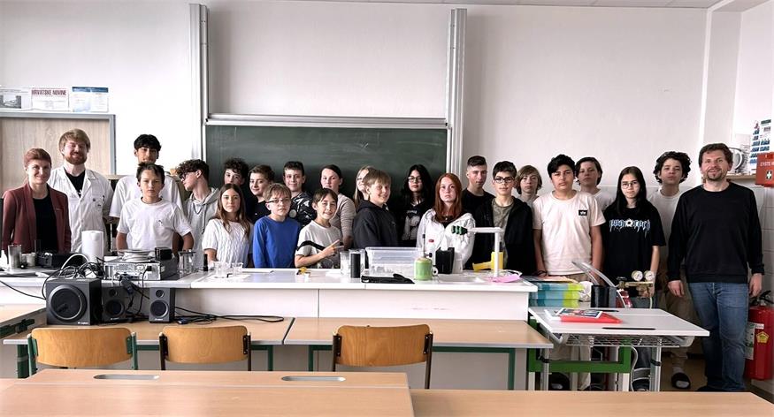 Industrie hautnah in der Eisenstädter Mittelschule Rosental