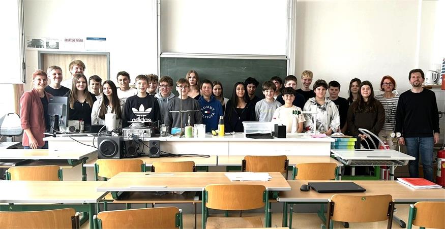 Industrie hautnah in der Eisenstädter Mittelschule Rosental