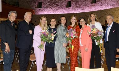 Christoph Spörk, Eduard Kutrowatz, Daniela Winkler, Andras Konrath, Edmira Bekto, Miriam Kutrowatz, Maria Zachs, Elisabeth Gamauf-Leitner und Kurt Resetaris. 