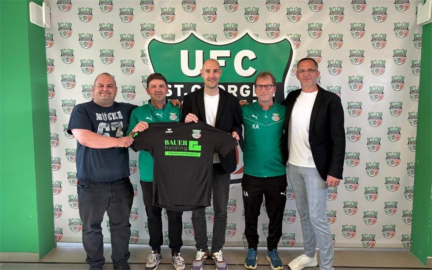 Christopher Pinter (Mitte) wird nächste Saison neuer Spielertrainer beim UFC St. Georgen.