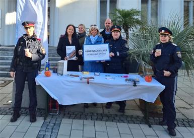 „Coffee with Cops“ in Neusiedl am See