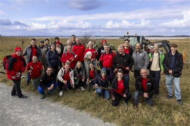 Coke Community Day im Zeichen des Artenschutz im Nationalpark Neusiedler See - Seewinkel.