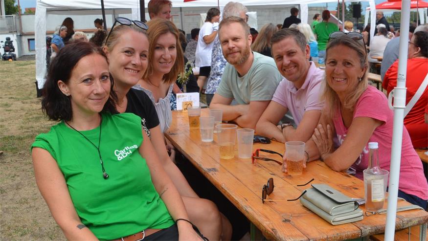 Sommerfest: im Haus Vitus wurde gefeiert