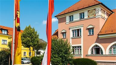 Das Hornsteiner Rathaus.