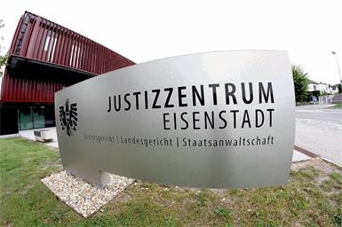 Das Justizzentrum in Eisenstadt.