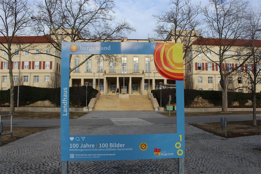 Das Landhaus in Eisenstadt steht am Sonntag im Zentrum des Geschehens. Hier wird auch die BVZ live über den Ausgang der Wahl berichten.