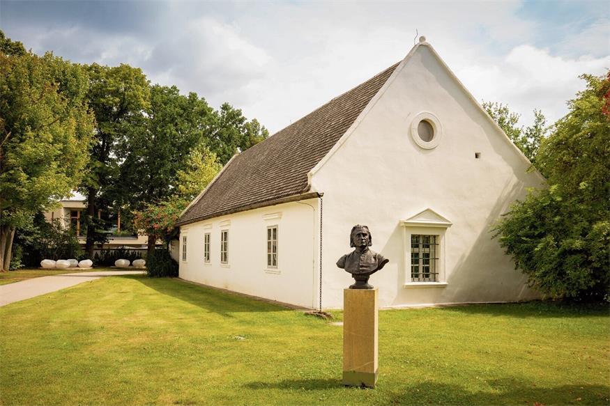 Das Liszt-Haus in Raiding.
