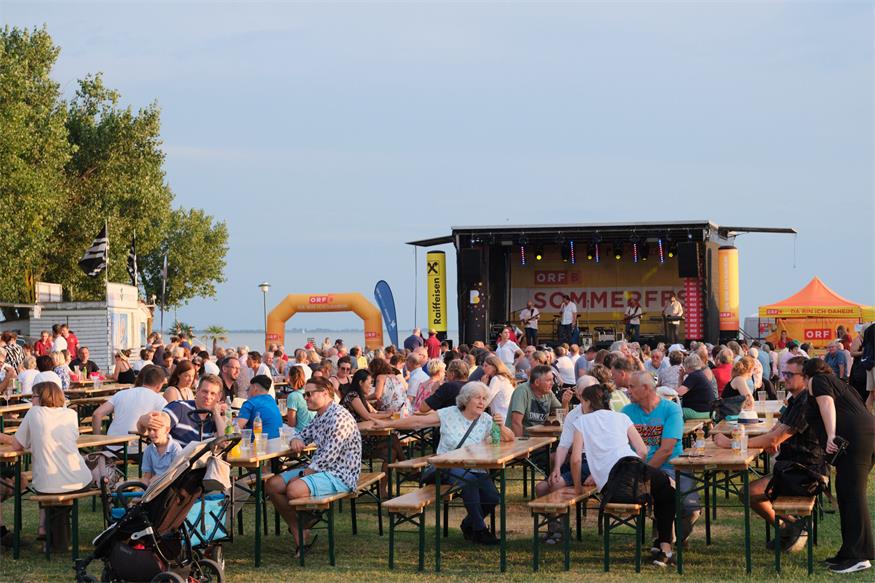 Das ORF Sommerfest macht am 25. Juli wieder Halt in Neusiedl am See.