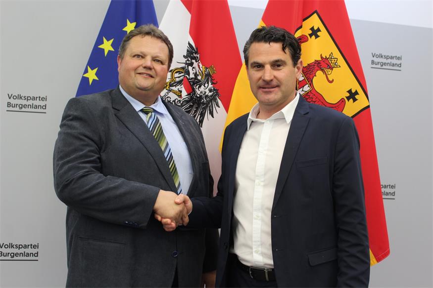 Das ÖVP-Duo für die "gemeinsame Zukunft". Christoph Zarits (r.) ist jetzt Landesparteiobmann, Bernd Strobl (l.) neuer Klubchef.