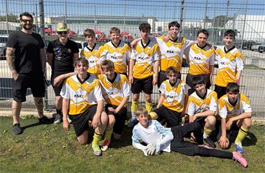 Das Team der Polytechnischen Schule Oberpullendorf schlug sich hervorragend.