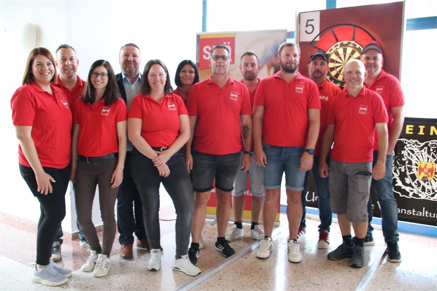 Das Team der SPÖ Piringsdorf freute sich, dass auch Landtagsabgeordneter Roman Kainrath dem Premieren-Turnier beiwohnte. 