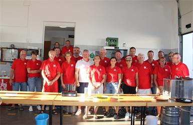 Das Team der SPÖ Rattersdorf-Liebing rund um Ortsparteivorsitzenden Hannes Stampf konnte sich über den Besuch zahlreicher Ehrengäste freuen.