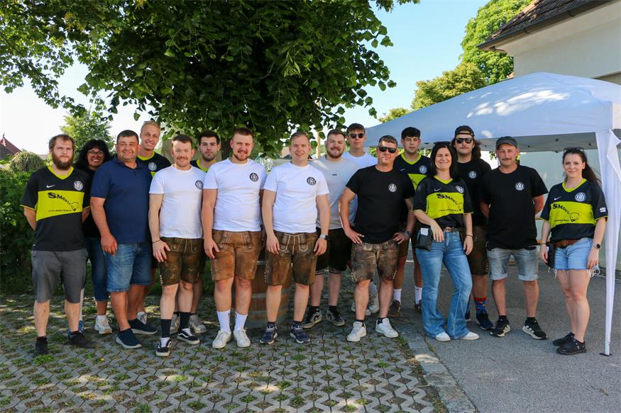 Das Team des SC Unterrabnitz rund um Obmann Herbert Wukovich, Obmann-Stellvertreter Philip Ranftl, Vorstandsmitglied David Böhm und Schriftführer-Stellvertreter Franz Heissenberger sorgte für ein gelungenes Fest.
