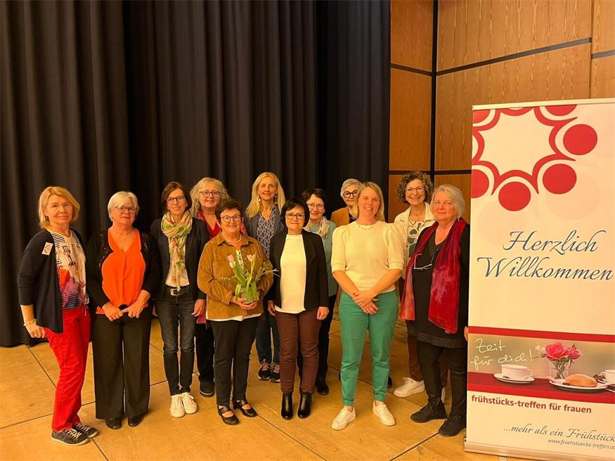 Das Team freut sich auf viele Teilnehmerinnen beim Frauenfrühstück. 