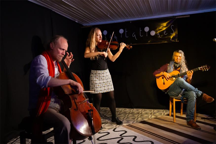 Das Trio begeisterte mit ihrem Konzert. 