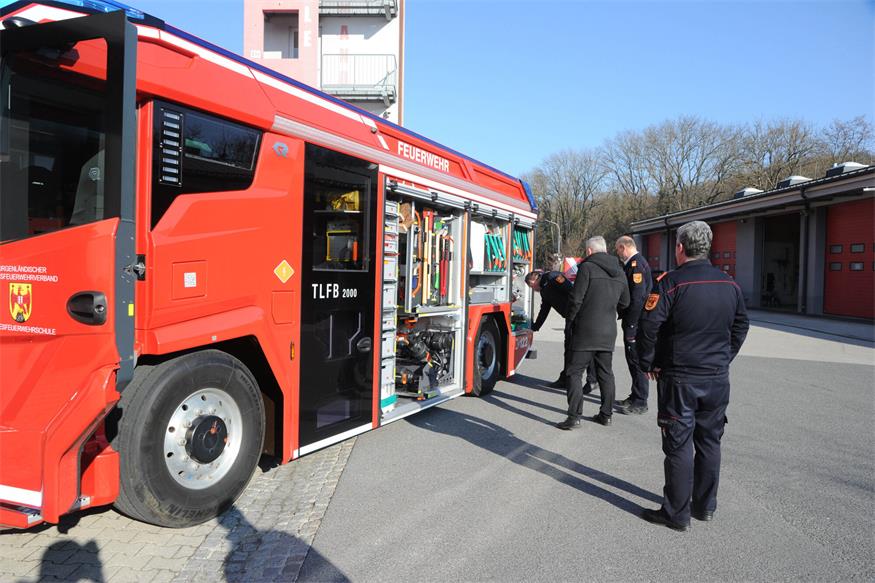 Feuerwehr präsentierte Jahresbilanz und erstes E-Tanklöschfahrzeug