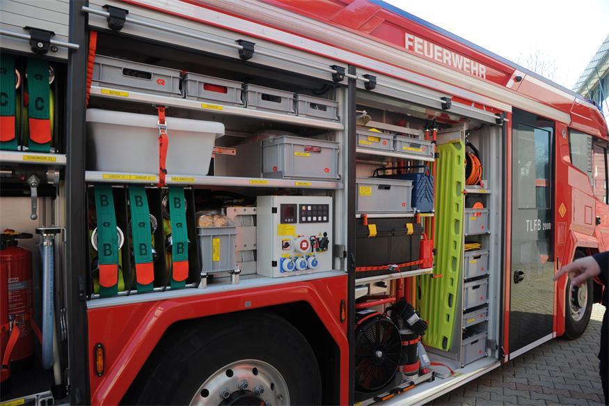 Feuerwehr präsentierte Jahresbilanz und erstes E-Tanklöschfahrzeug
