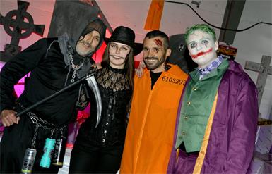 David Toth, Angelina Kaiser, Christian Baumann, und Marcel Zapfel. 