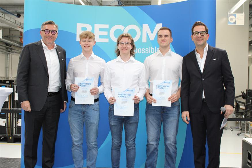 BECOM Award für innovative Idee: Autonomes Boot prüft Wasserqualität
