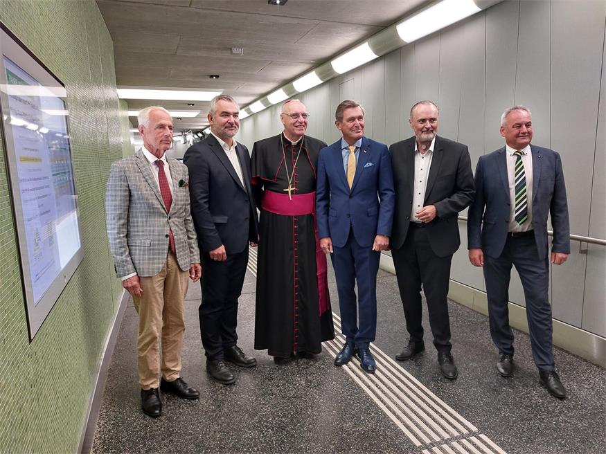 Der 78 Meter lange Personentunnel verbindet Park&Ride-Anlagen und Bahnsteige.