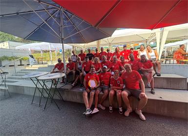 Der ASKÖ Tennisclub Neutal mit Obmann Andreas Predl und seinem Team konnte sich über ein gelungenes Fest freuen.