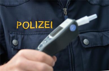 Der Alkotest ergab knapp zwei Promille