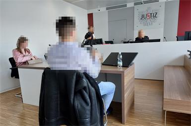 Der Angeklagte erhielt eine Diversion: Er muss gemeinnützige Arbeiten verrichten.