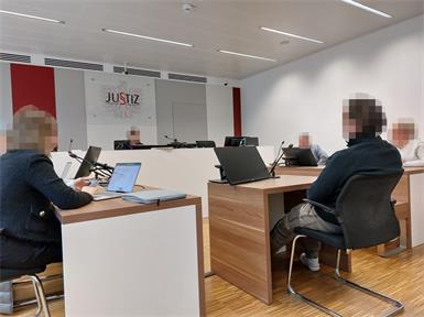 Der Angeklagte hatte seiner Ex-Freundin neuerlich bedrohliche Nachrichten geschickt.