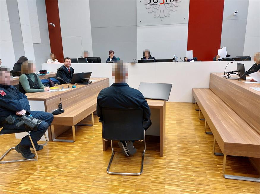 Der Angeklagte wurde zum zweiten Mal wegen Wiederbetätigung verurteilt.
