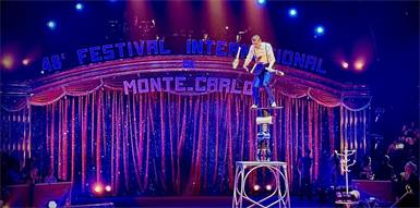 Der Baumgartner Rolla Rolla Artist Stefan Dvorak holte beim Zirkusfestival in Monte Carlo einen „Silbernen Clown“.