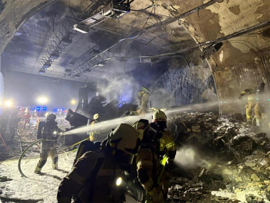 Der Brand im Brentenbergtunnel