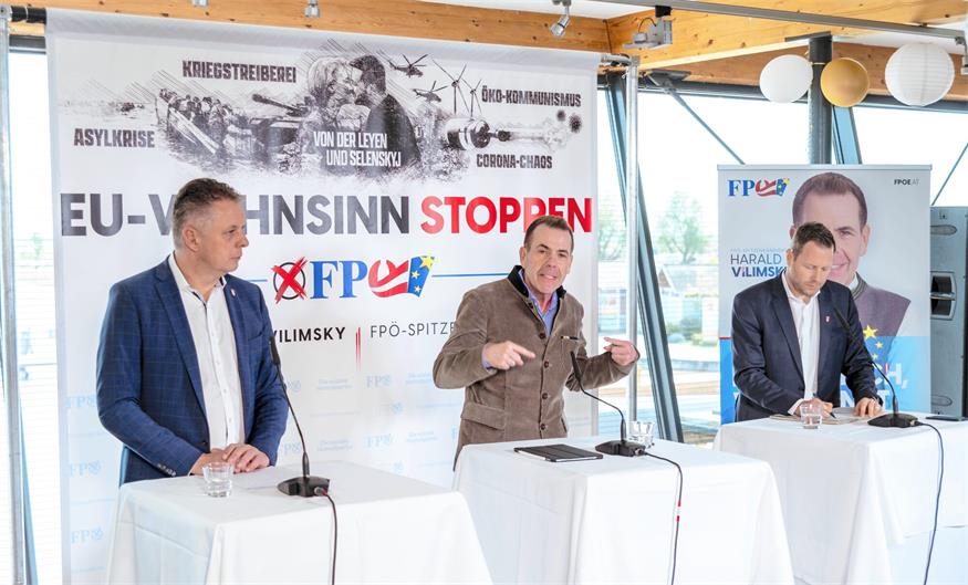 EU-Wahl: FPÖ eröffnete in Rust den Wahlkampf