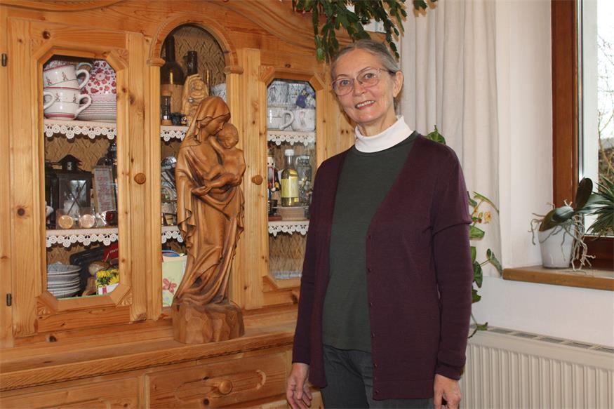 Der Lieblingsplatz von Renate Gegendorfer in Oberpullendorf ist ihr Zuhause. Auch dort ist die Verbundenheit der Kuratorin mit der Kirche und der Pfarre sichtbar. „Wir haben Glück mit unseren drei Priestern, die da sind“, meint Gegendorfer, die sich auch freut, dass die Pfarre so lebendig ist und sich viele Menschen mit guten Ideen einbringen. 
