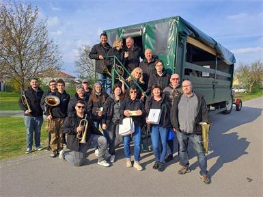 Der Musikverein Wallern/Pamhagen ist am 25. April wieder mit seinem Frühlingserwachen unterwegs.