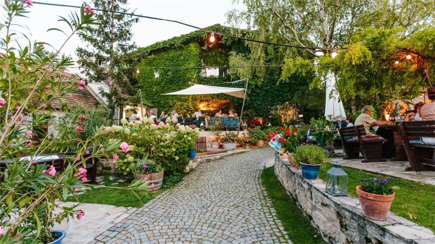 Der Oleander bietet ein idyllisches Ambiente.