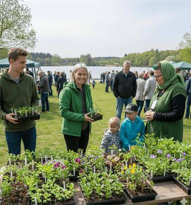 Der Pflanzenmarkt beim Badesee Rauchwart findet am 25. April statt.