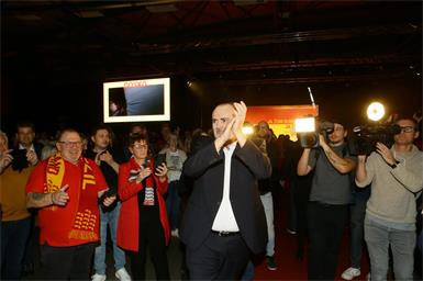 Der SPÖ-Wahlkampf-Auftakt in Oberwart war ganz auf Landeshauptmann Hans Peter Doskozil und seine Rede zugeschnitten. 