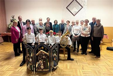 Der Seniorenbund freute sich über viele Gäste bei der Weihnachtsfeier. 