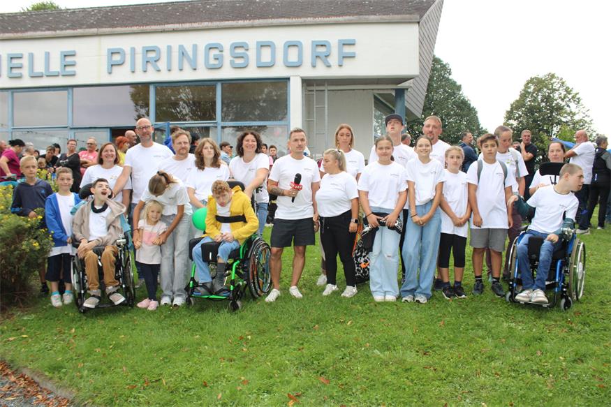 Der Verein DaHuam4Kids lud dieses Mal nach Piringsdorf zum Wandern ein.