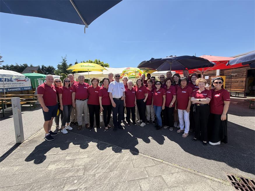 Der Verein  Stein auf Stein  freute sich über die zahlreichen Besucherinnen und Besucher.