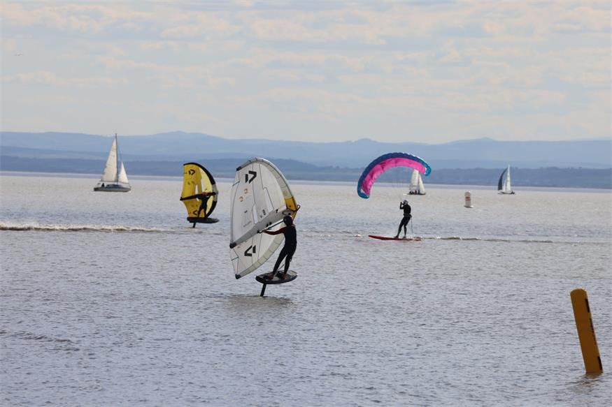 Der Wasserstand am Neusiedler See bereitet Wassersportlern derzeit keine Sorgen.